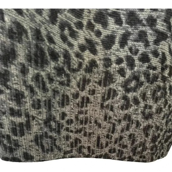 Calvin Klein Wool Blend Animal Leopard Print Sweater Women Size - Picture 4 of 6